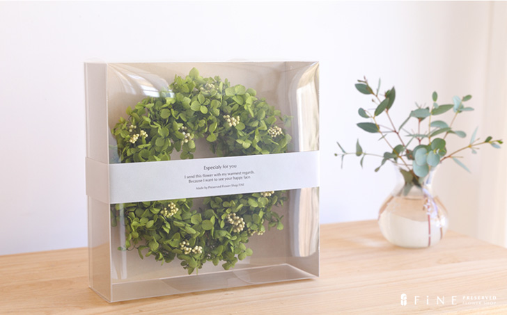 アナベルリース ミニ｜プリザーブドフラワー 母の日 2025 ギフト 送料