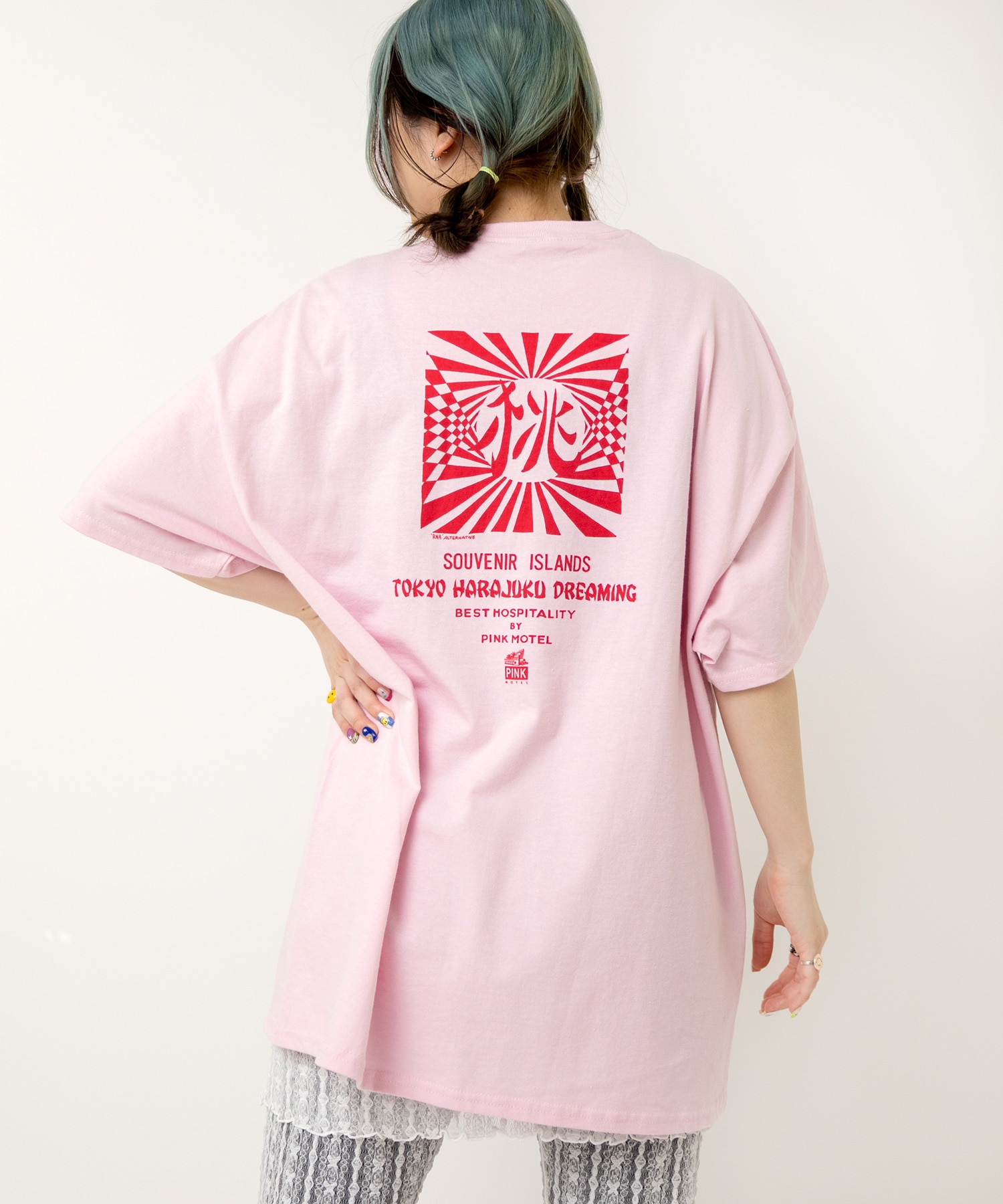 PINK MOTEL】M2516 PM東京メモリーT(M ホワイト): トップス - RNA