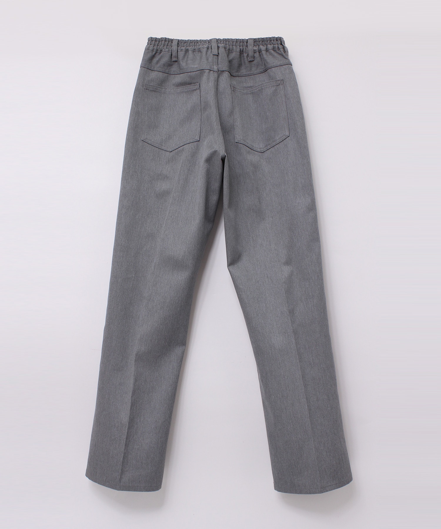 R4071 E/Cツイルセンタープレスパンツ(S ブラック): パンツ - RNA