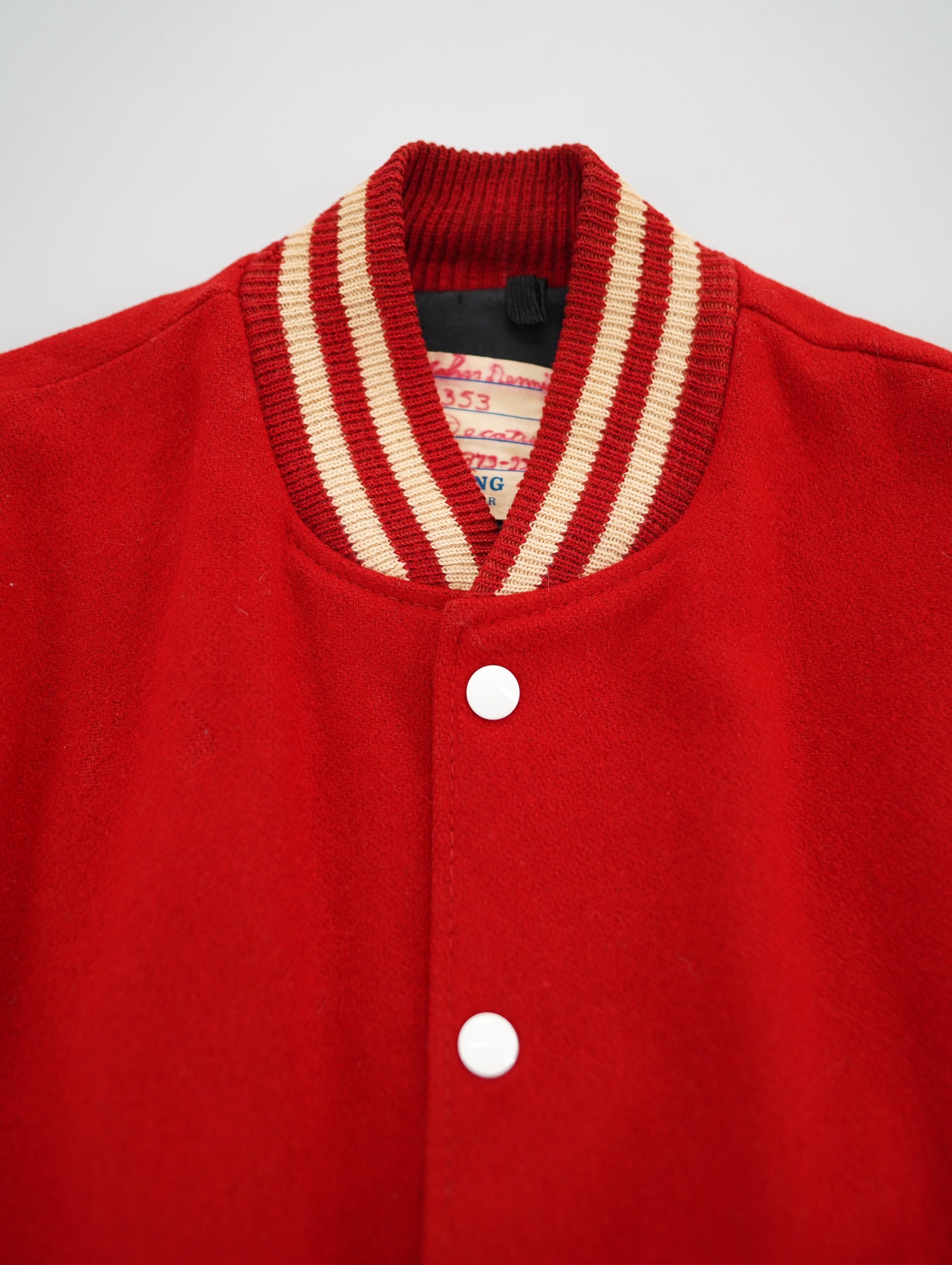 70s-80s DeLONG wool stadium jacket – NEVERKNOWS