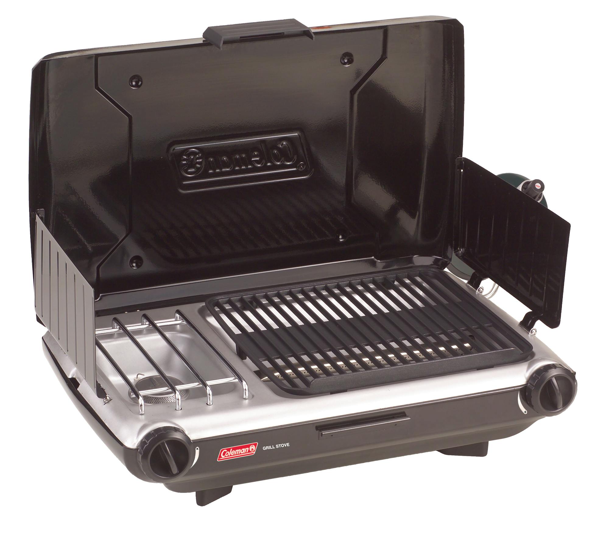 Tabletop Propane Gas Camping Grill/Stove, 2-Burner | Coleman