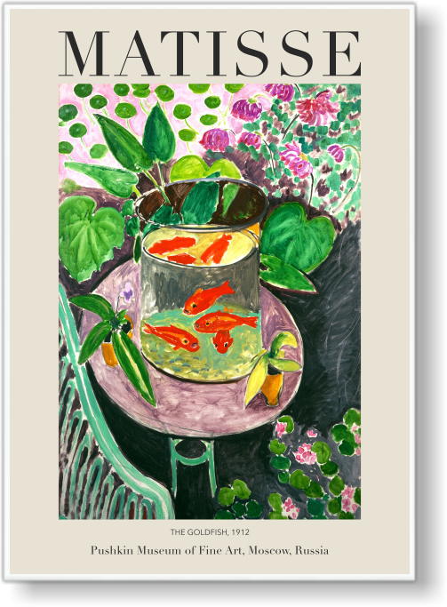 マティス 金魚 [展示会ポスター] サイズ各種