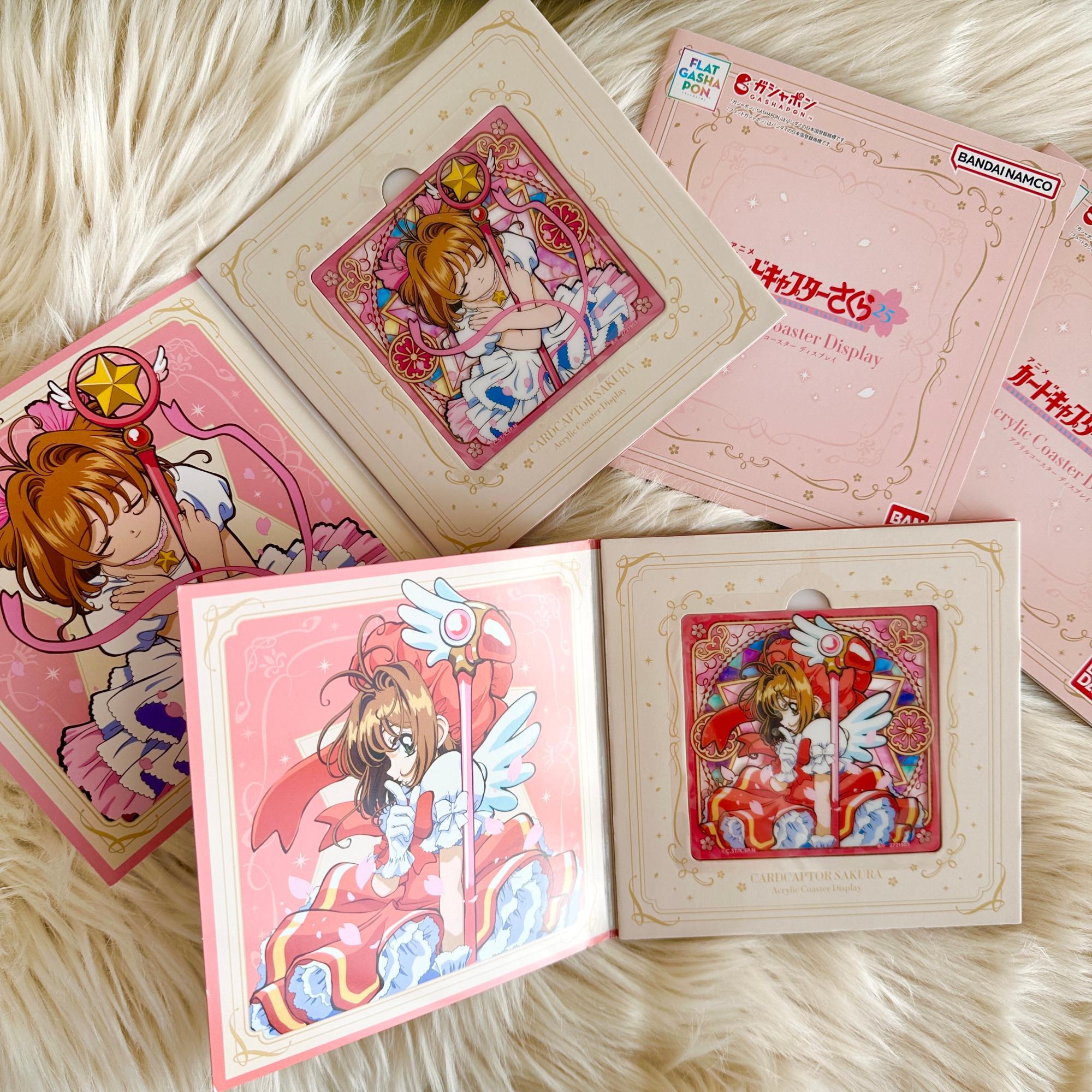 カードキャプターさくら】フラットガシャポン/アニメ25周年記念の