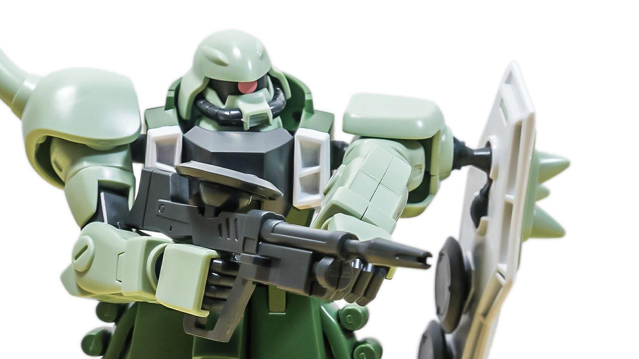 再販直前】同シリーズの武装も使える！ザクにそっくりな量産機（シゲ