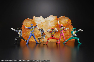キョウリュウジャー』フィギュア20体セット予約開始! 名乗りシーン再現