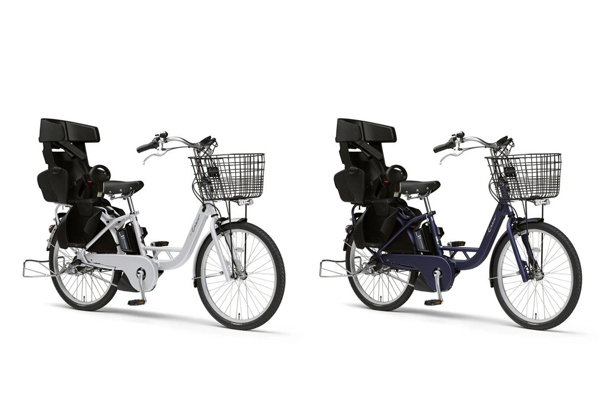ヤマハ、新開発リヤチャイルドシート採用の子供乗せ電動アシスト自転車