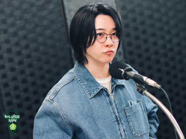 Mrs. GREEN APPLE大森元貴「トップバッターで！ 真っ昼間の