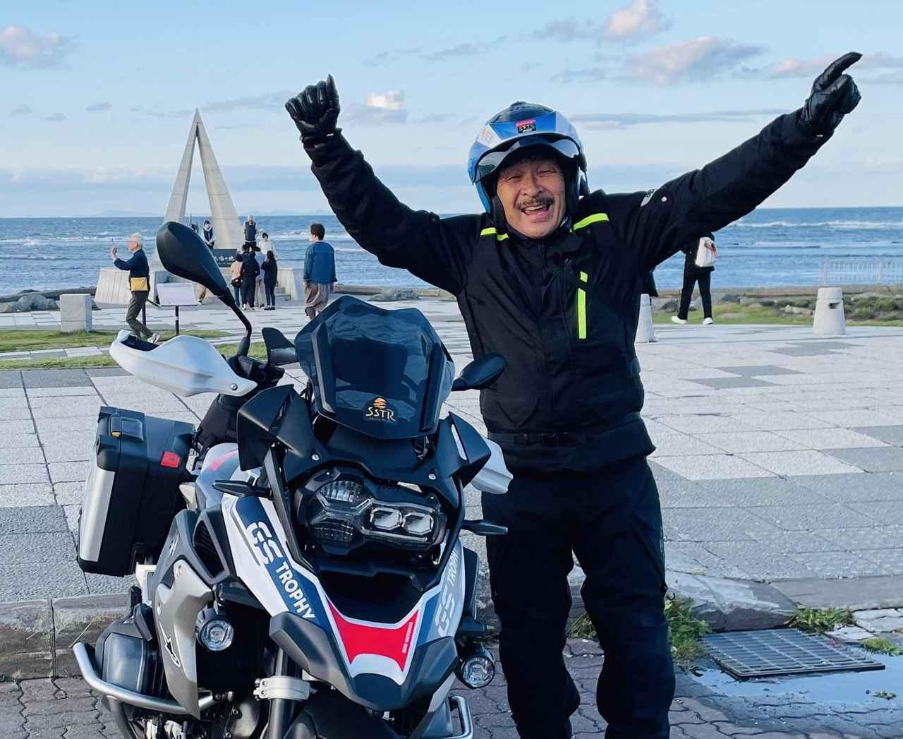 風間深志73歳、人生初の日本一周ツーリングへ Vol.03 北海道最北端