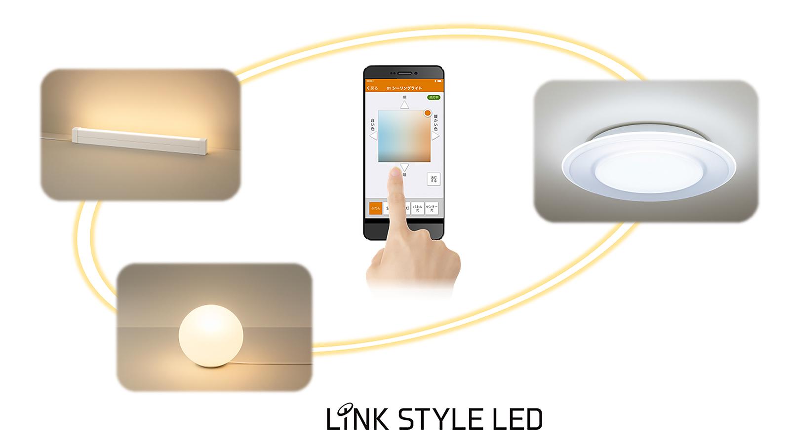 LED照明 「LINK STYLE LED」を発売 | 個人向け商品 | 製品・サービス