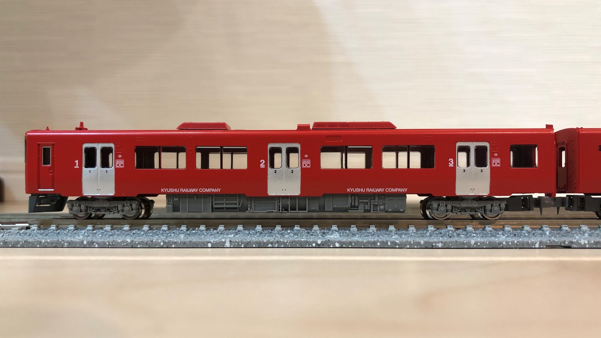 JR九州キハ200形「赤い快速」 11年ぶりの試運転 （グリーンマックス