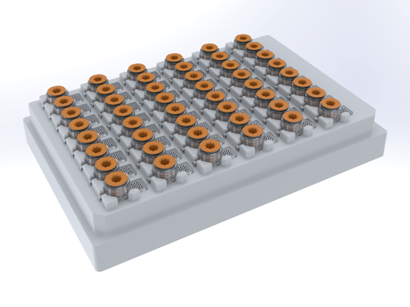Cap²™ 0.2 mL デュアルキャップ サンプルコレクション PCRチューブ用