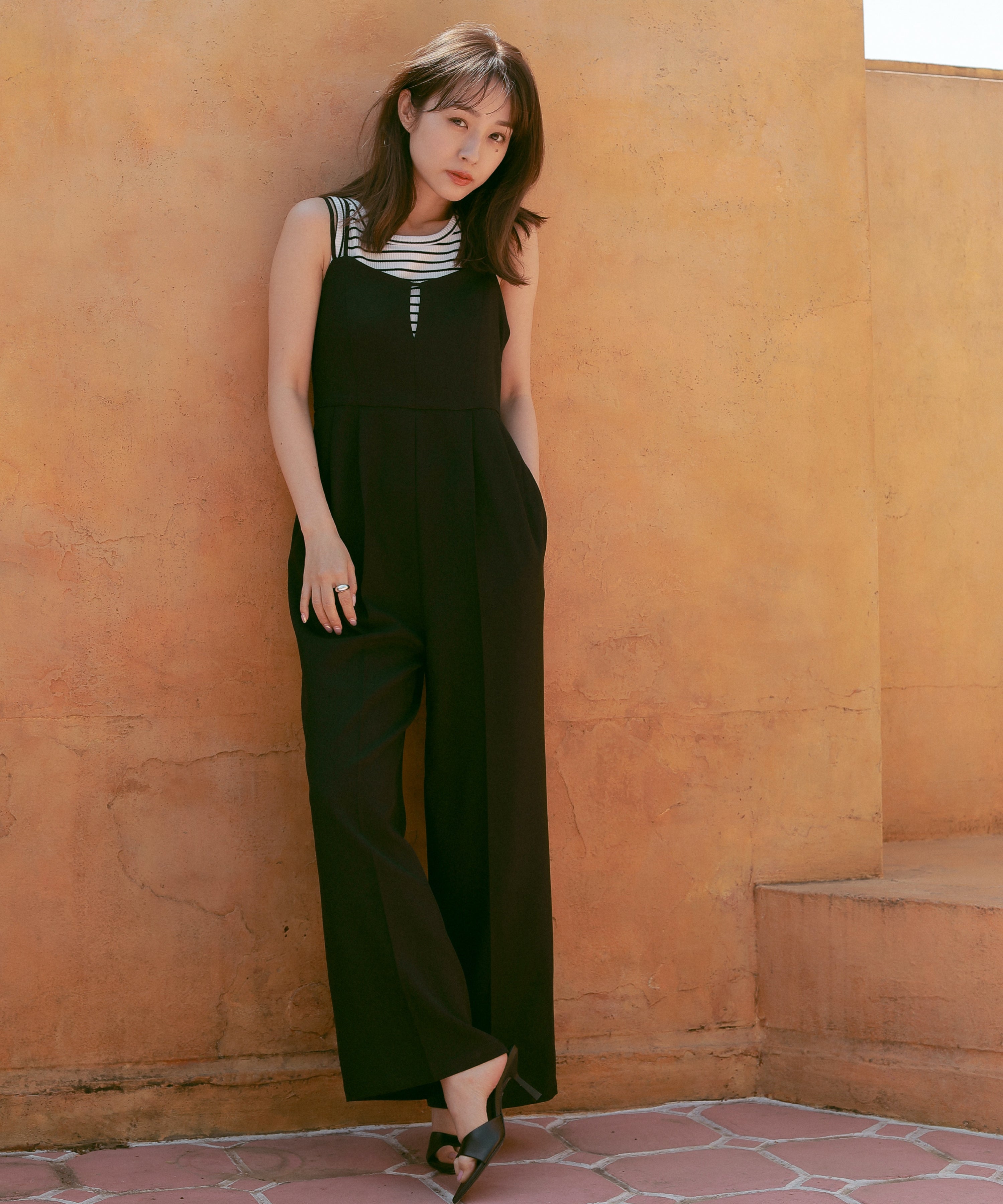 Nala long slit all in one ロングスリットオールインワン