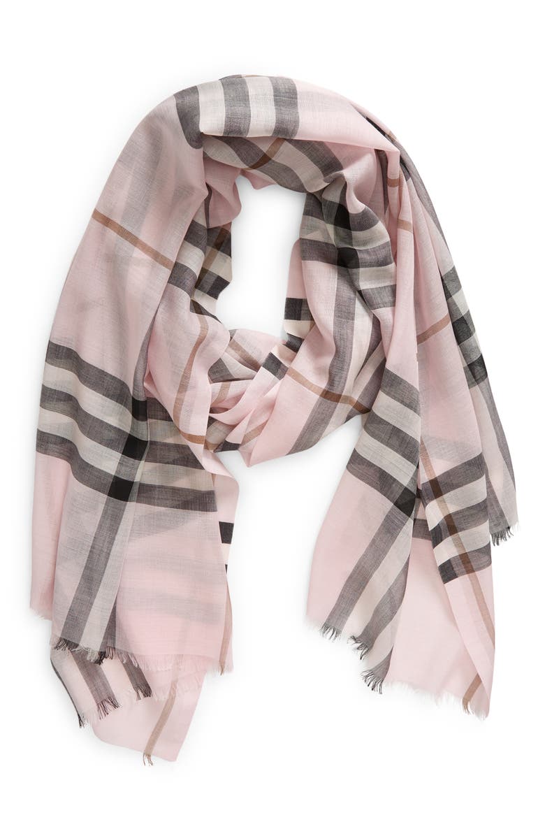 Burberry Giant Check Wool & Silk Scarf | Nordstrom