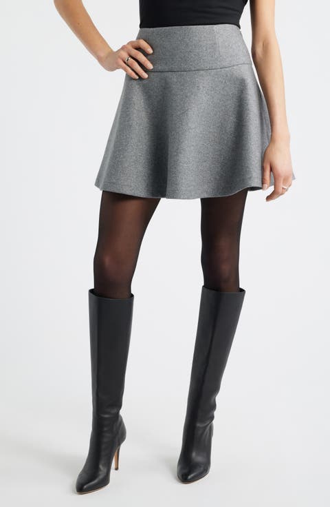 Treasure & Bond Flare Miniskirt | Nordstrom