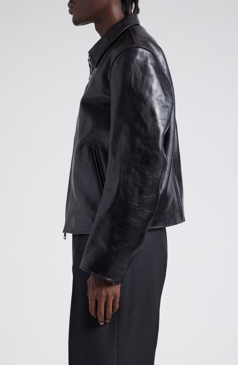 OUR LEGACY Boxy Mini Leather Jacket | Nordstrom