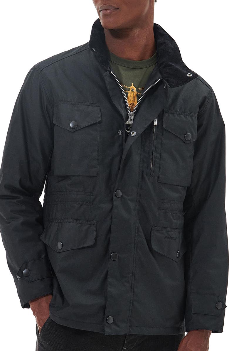 Barbour Sapper Regular Fit Weatherproof Waxed Cotton Jacket