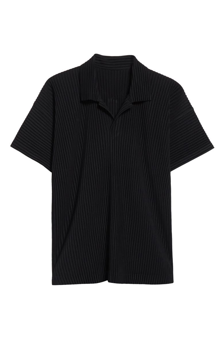 Homme Plissé Issey Miyake Basics Pleated Polo | Nordstrom