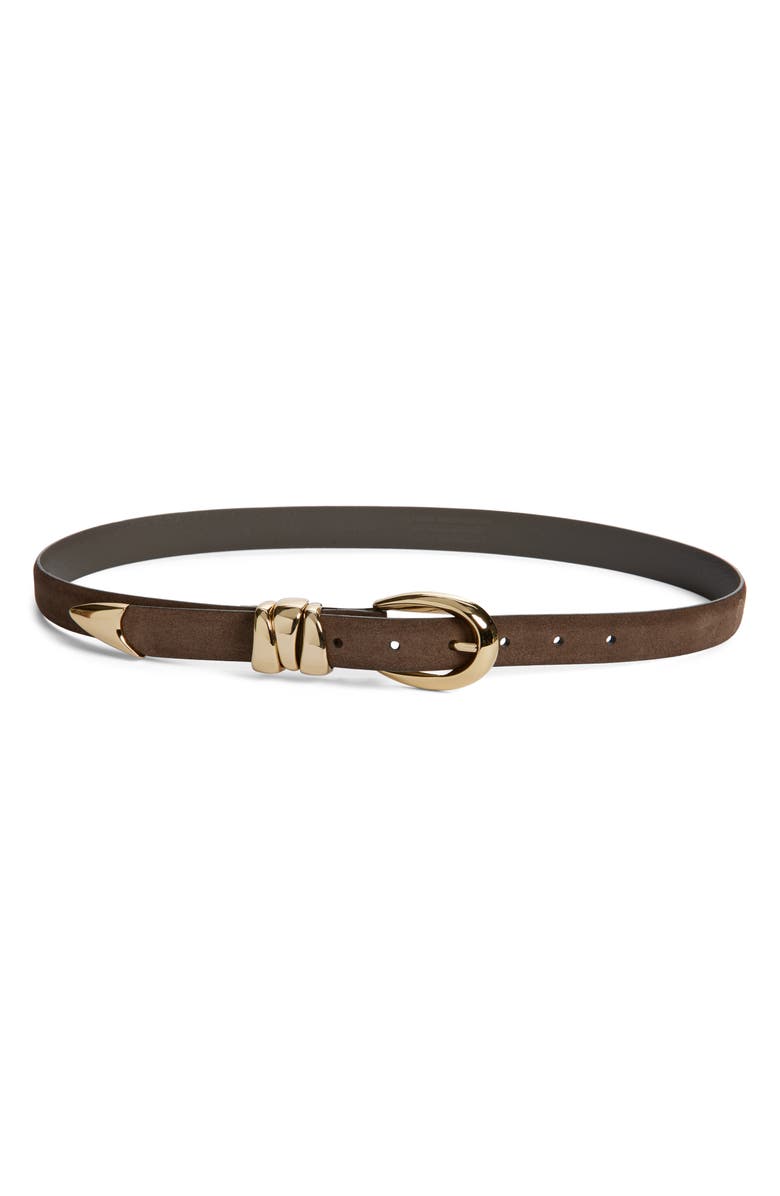 Madewell Triple Keeper Suede Belt | Nordstrom