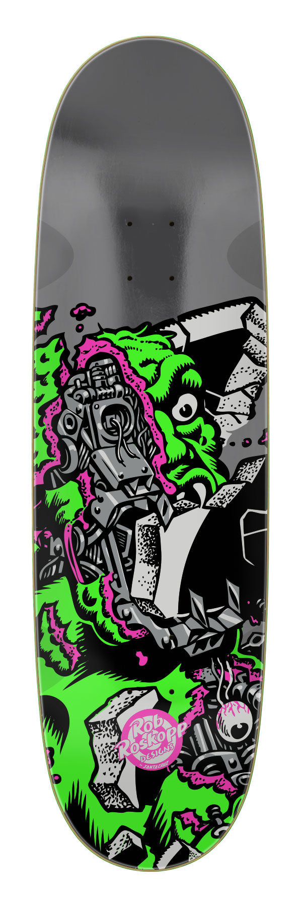 9.00in Roskopp Macro VX Deck | Egg Shaped Skateboards | Santa Cruz