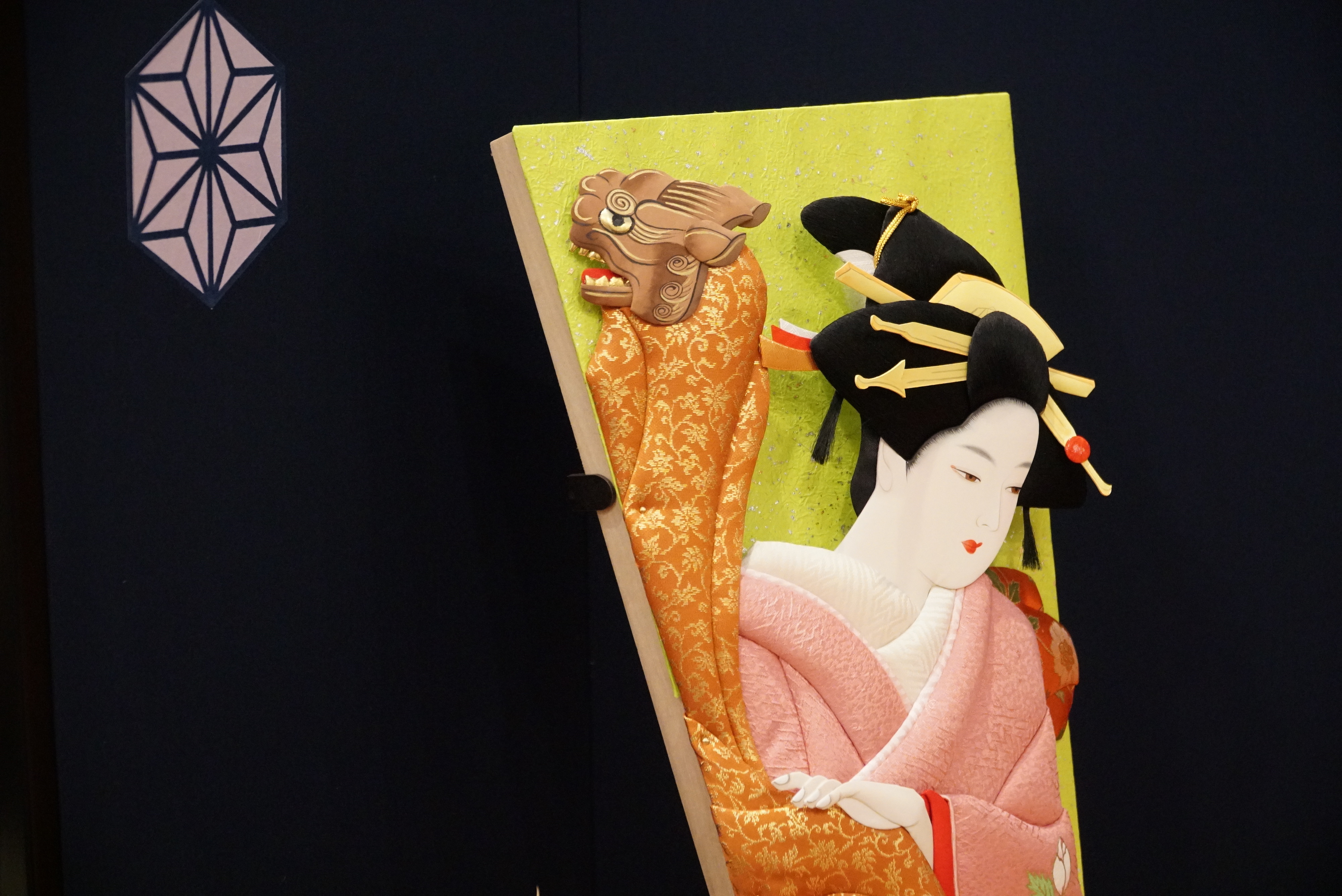 江戸押絵羽子板 八重垣姫 - 人形の山川｜長野市