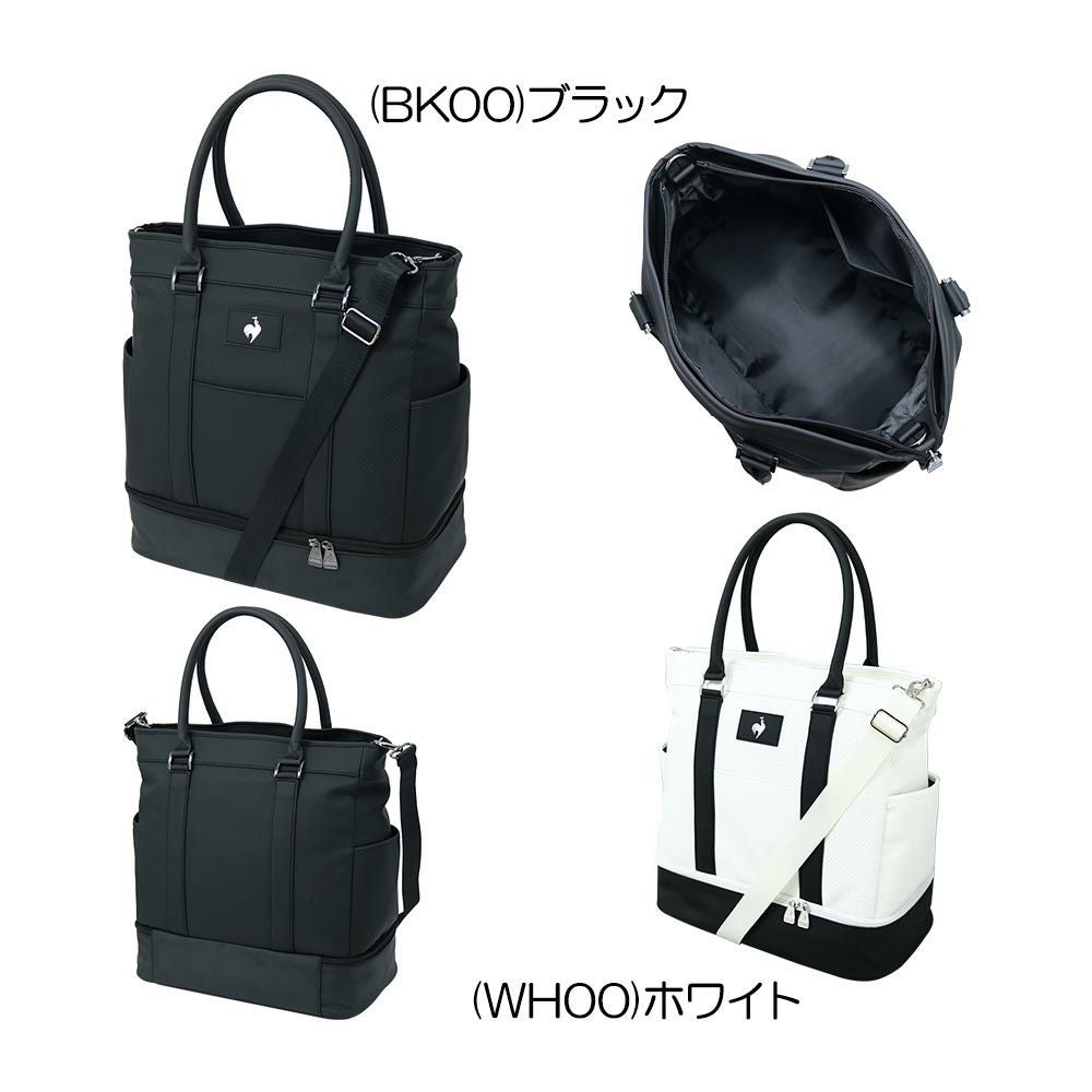 ルコック le coq sportif 二層式 大開口ボストンバッグ(シューズ収納