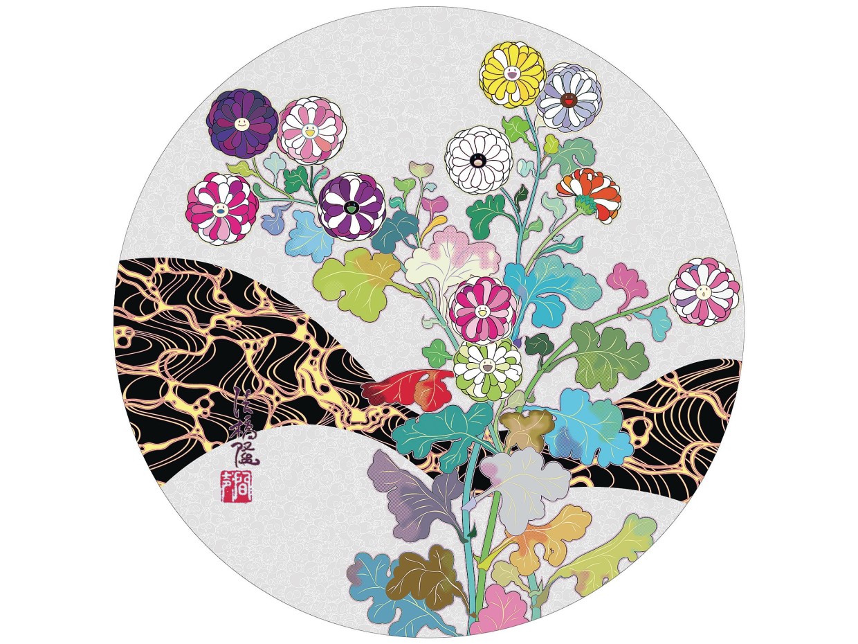 新品シュリンク付】村上隆 *もののけ京都 *金色の空の夏のお花畑