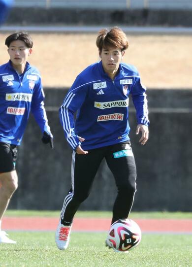 サッカーJ1・アルビレックス新潟］練習試合でアシスト記録、MF松田