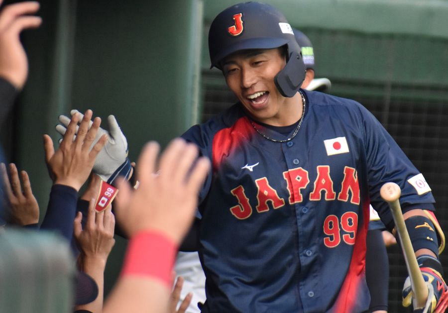 侍ジャパン】初招集のソフトバンク野村勇が豪快2ラン 弾丸ライナーで