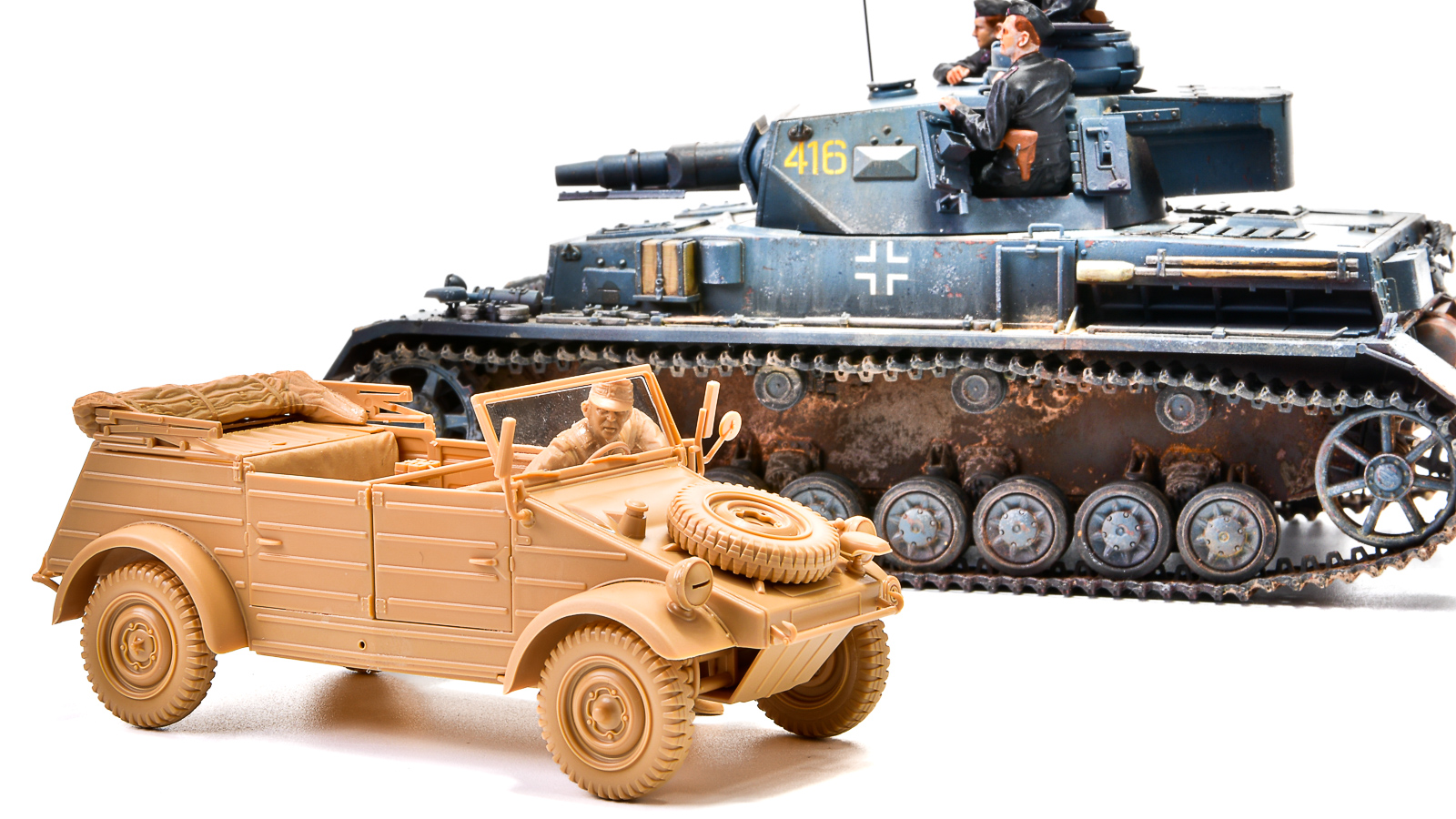 どんな場所にもいるドイツ軍の超メジャー車両「キューベルワーゲン」を