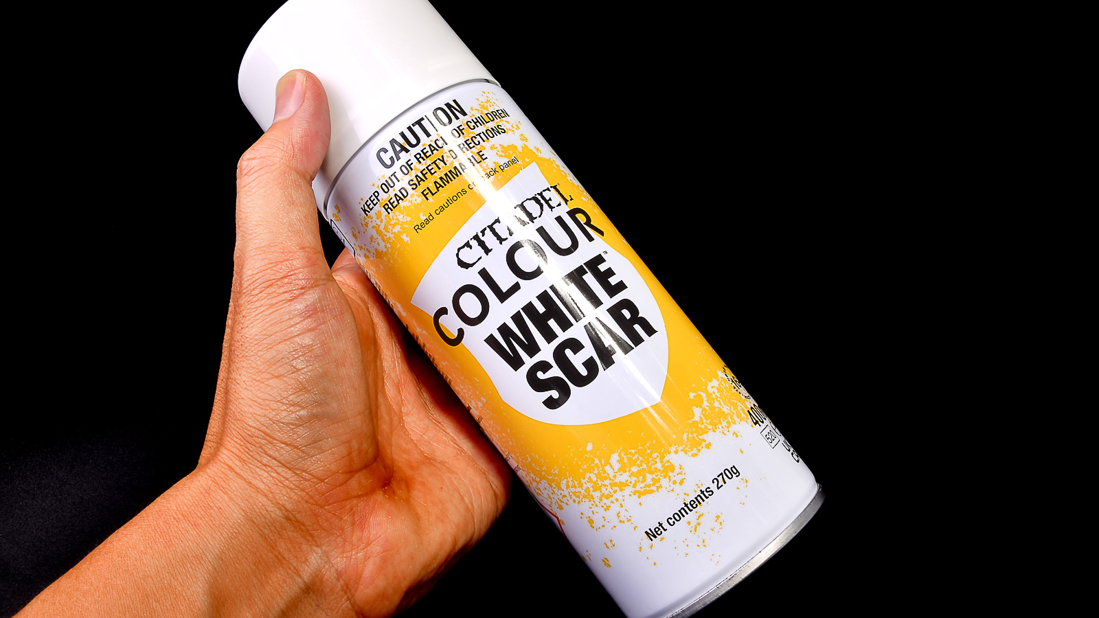 最強の白サフ降臨！！！「シタデルカラースプレー ホワイトスカー