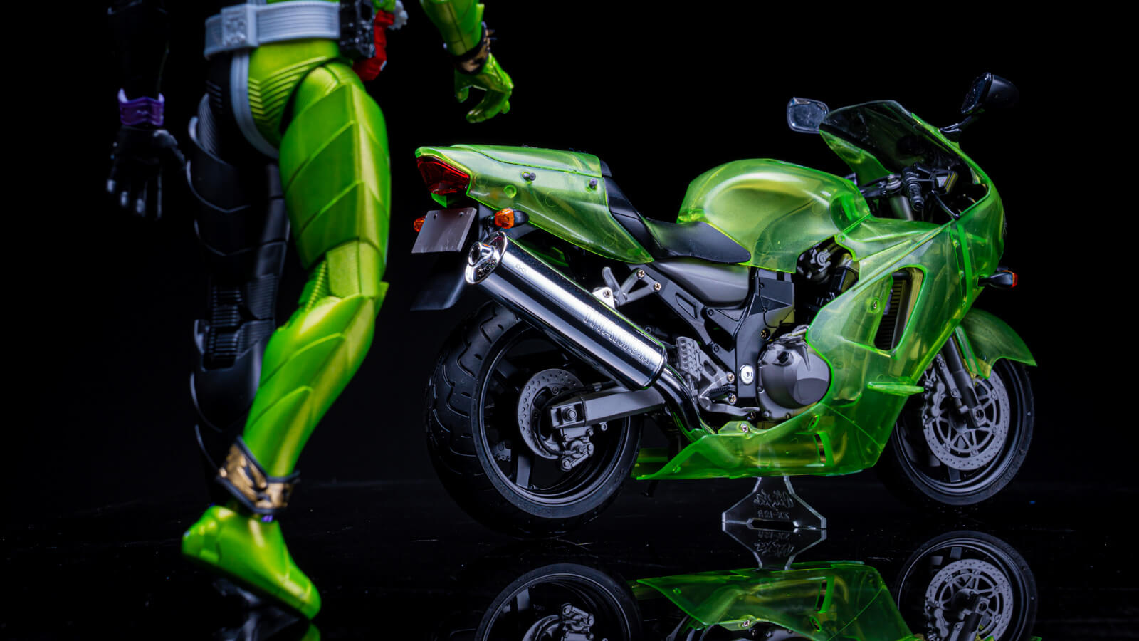 12/30 23:59迄】専用 お祭りNinja！ 傑作バイク模型なカワサキZX-12Rで