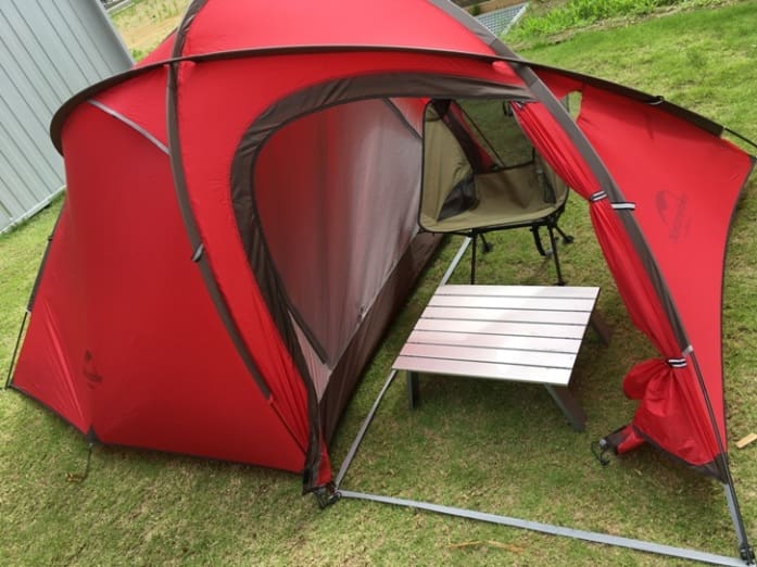 前室付きで快適なNaturehikeのHiby3をレビュー！ソロキャンプやディオ