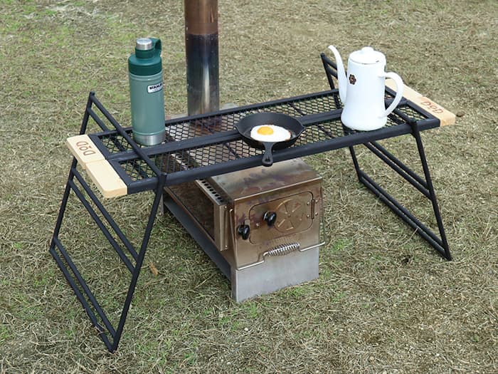 DODテキーラテーブルはアレンジ自在！耐火塗装で直火もOK | ノマド