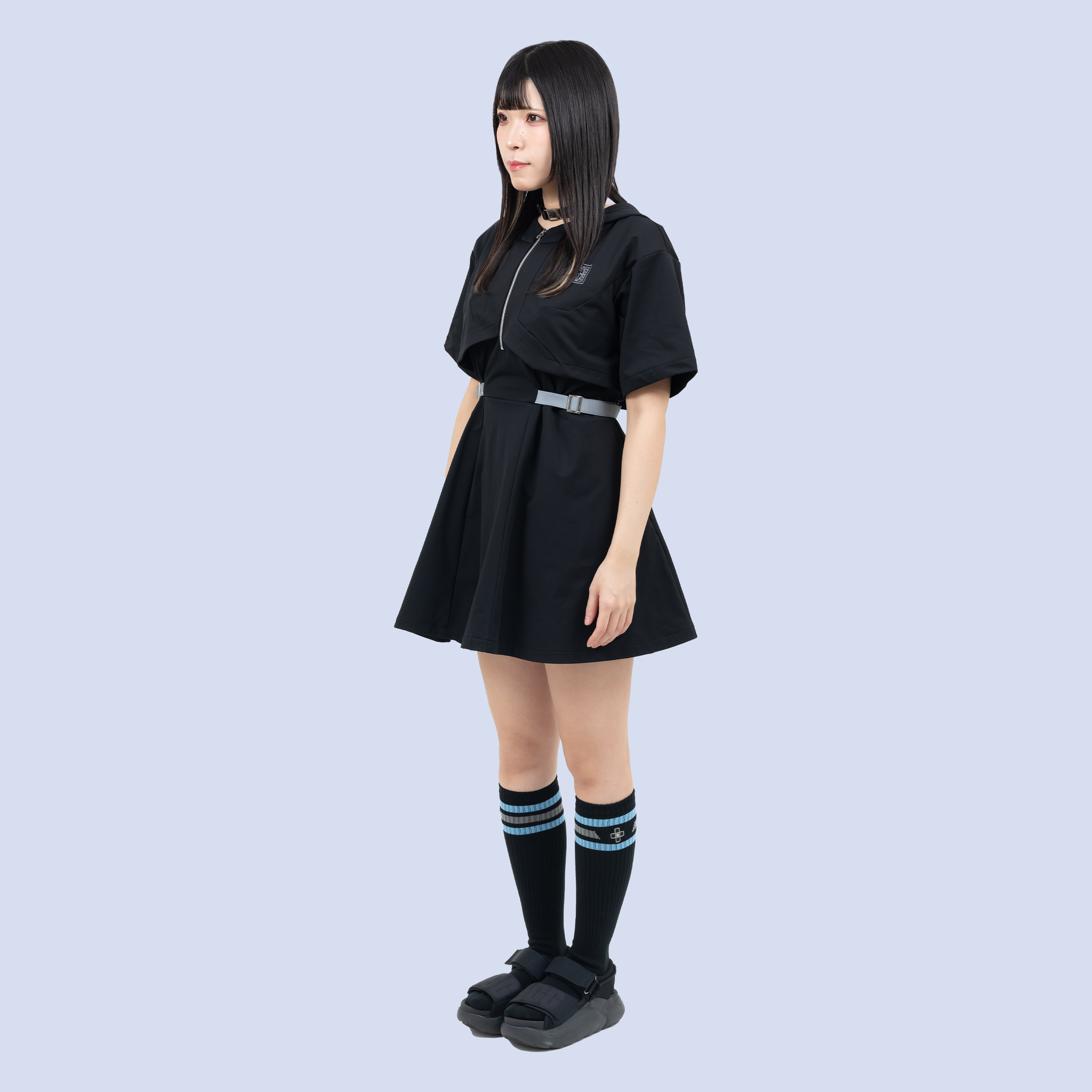 LIFESAVEミニワンピース（ブラック） – nonoyamaaki