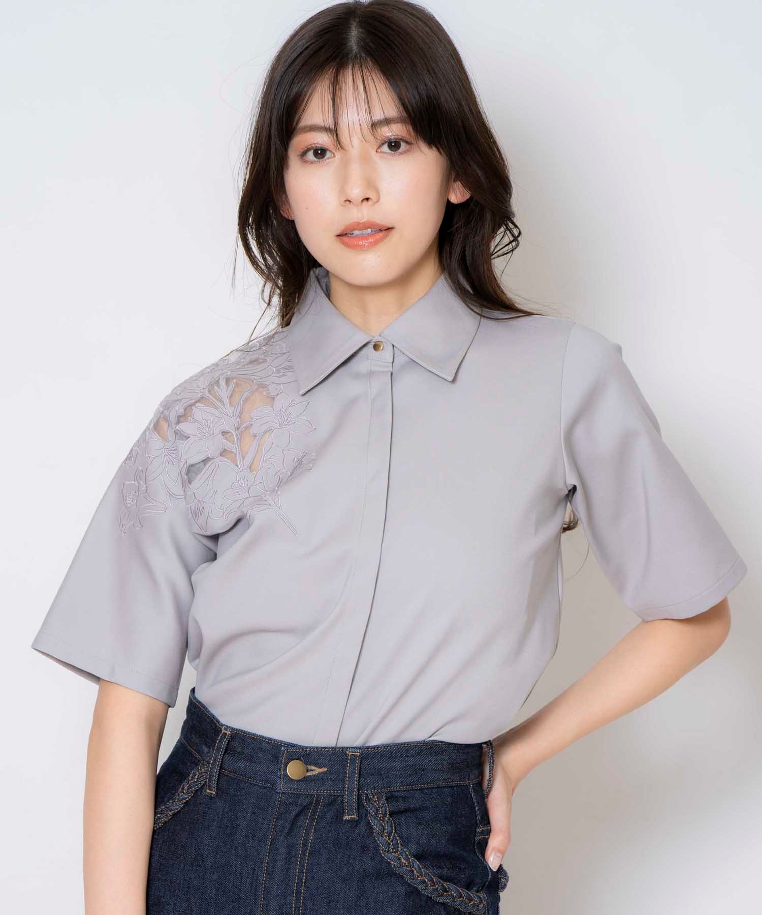 エンブロイダリーシャツ | シャツ・ブラウス | NOELA OFFICIAL WEB STORE