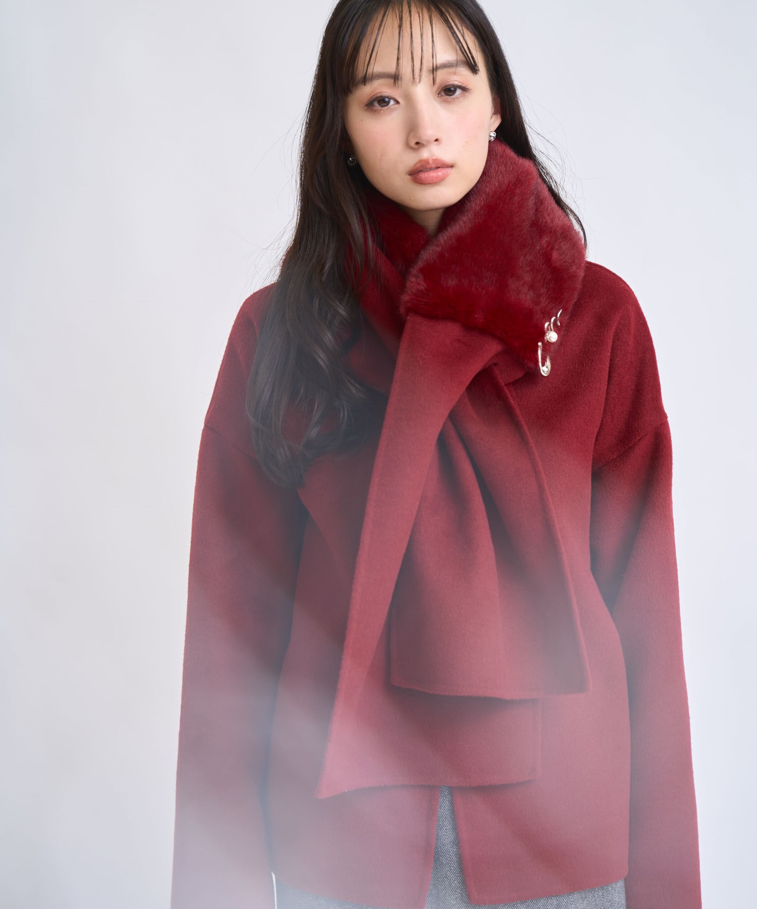 ファーストール付きリバーミドルコート | コート | NOELA OFFICIAL WEB