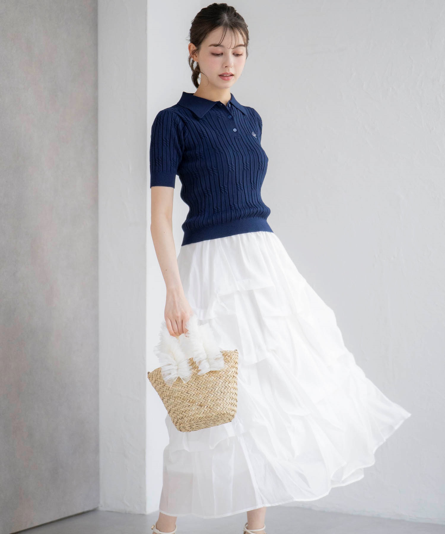 ランダムタックシアースカート | フレアスカート | NOELA OFFICIAL WEB