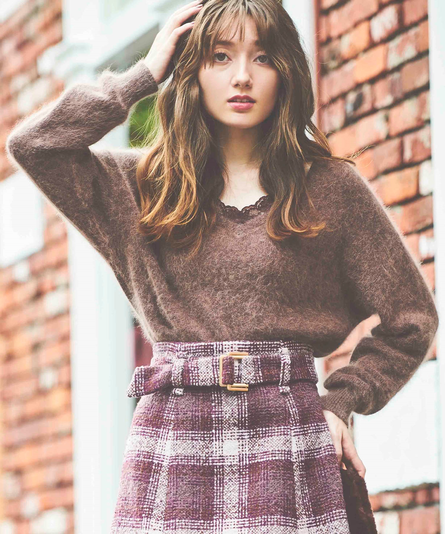 アンゴラレース2WAYニット | ニット | NOELA OFFICIAL WEB STORE