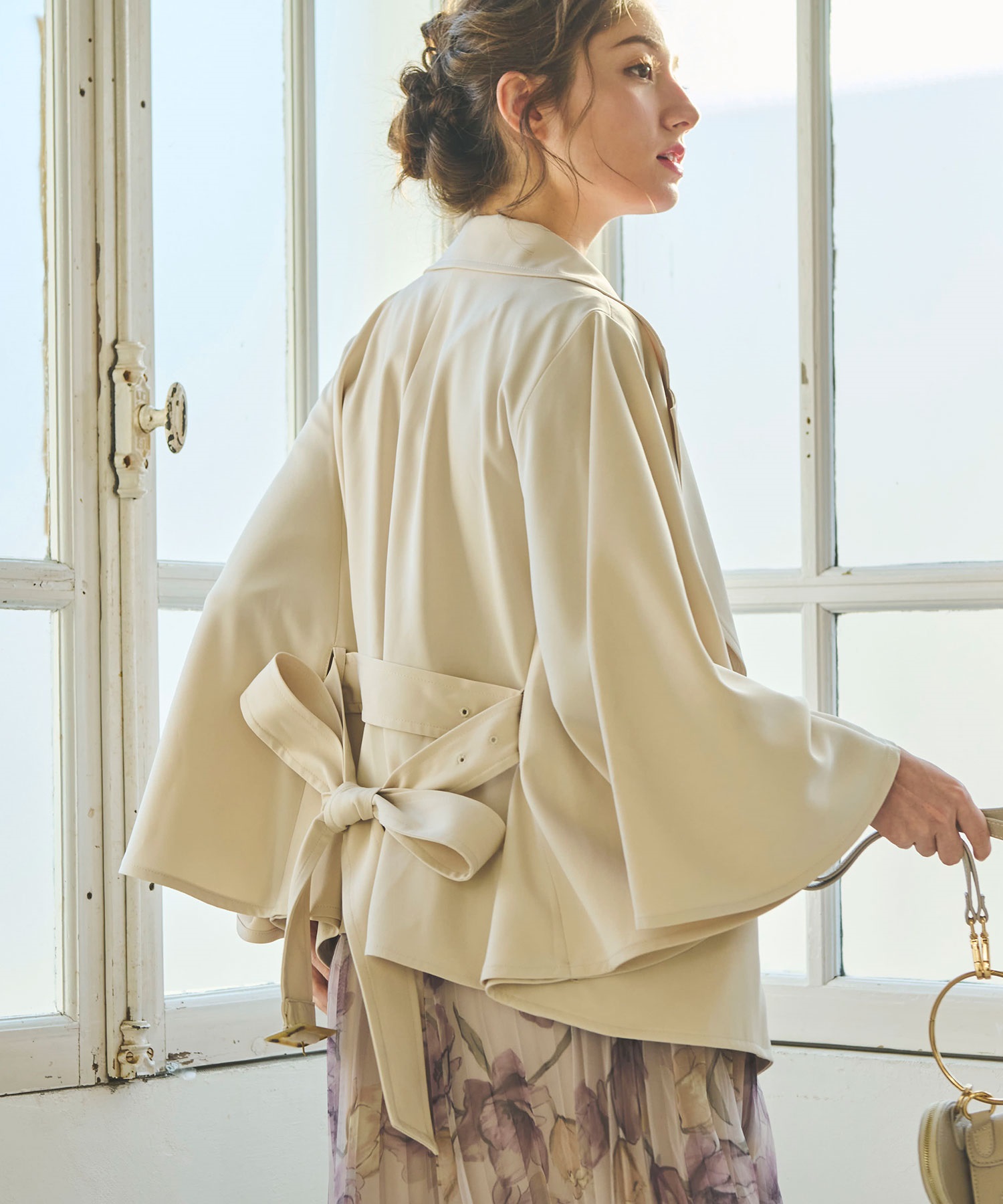 マントショートコート | コート | NOELA OFFICIAL WEB STORE