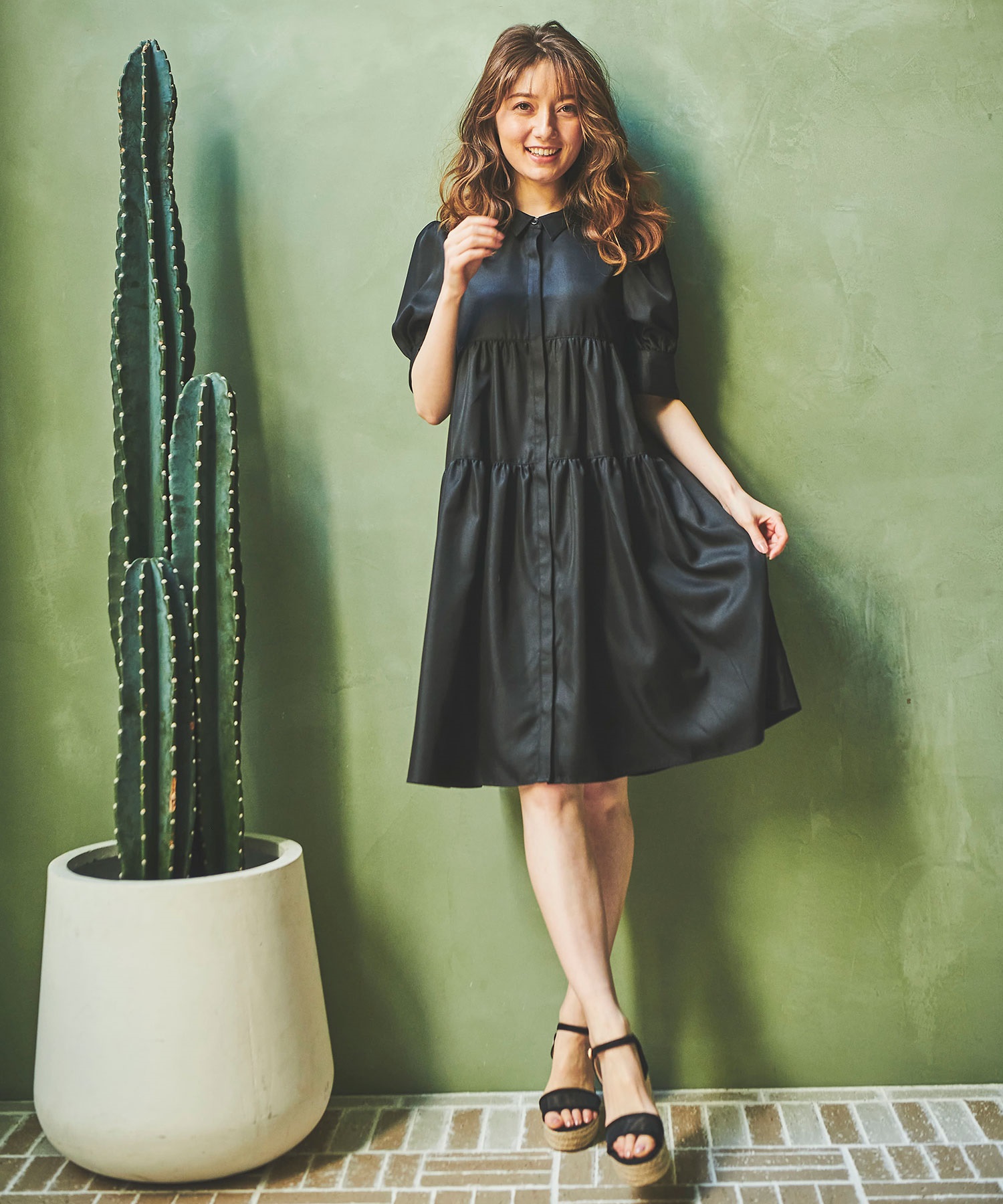 two miles ミニ丈シャツワンピ | シャツワンピース | NOELA