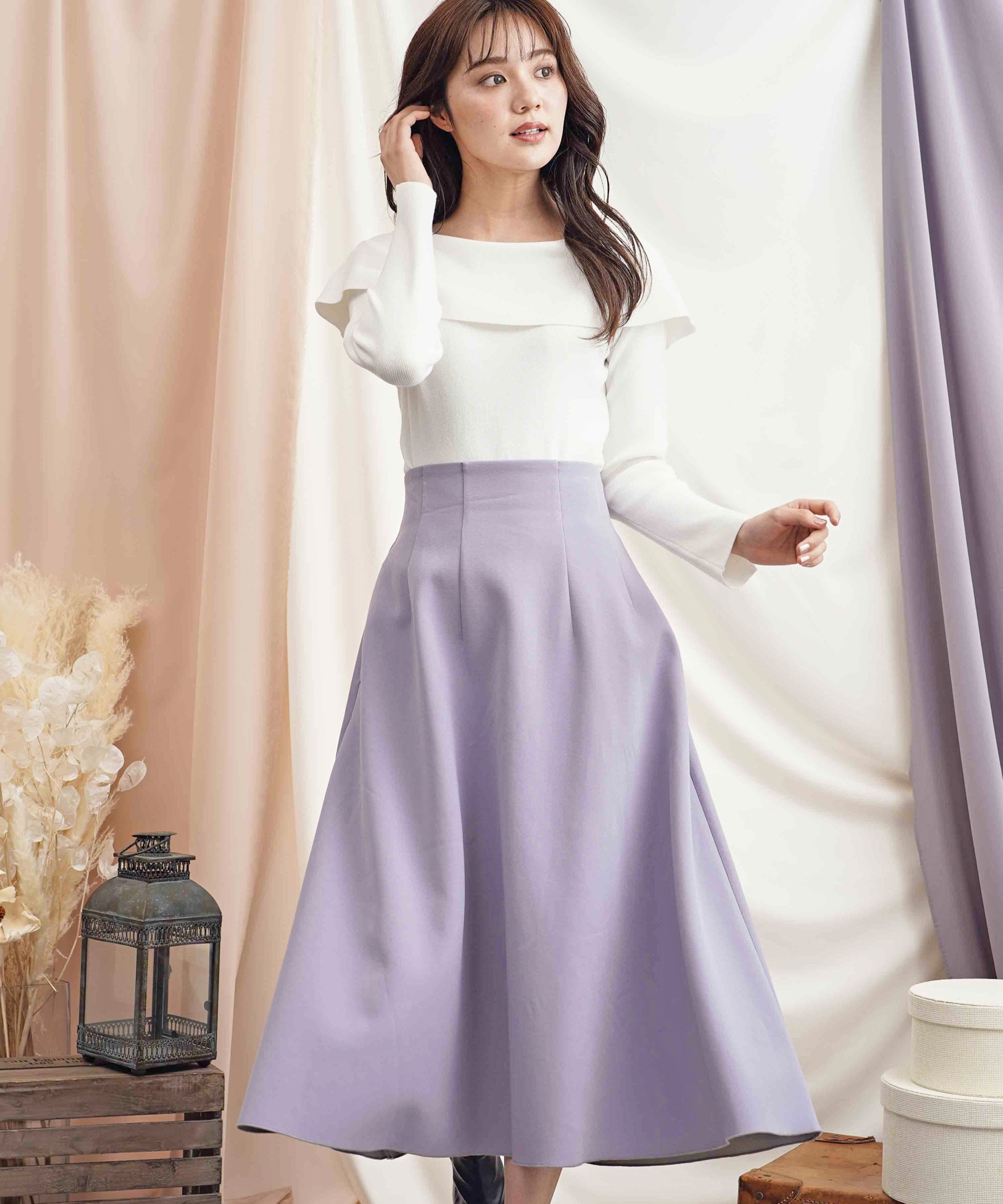 ボンディングフレアスカート | フレアスカート | NOELA OFFICIAL WEB STORE