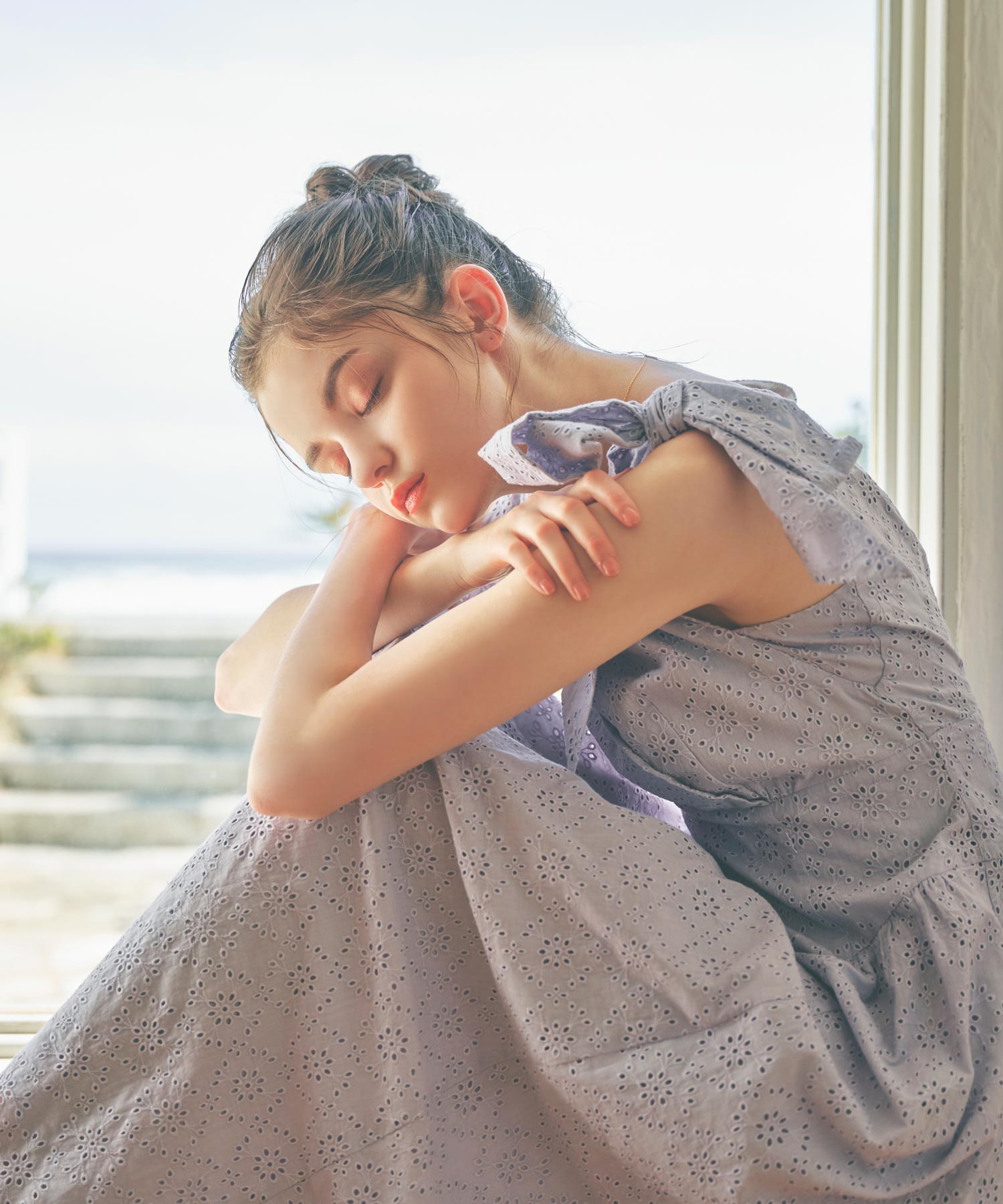 肩リボン刺繍ワンピース | ロングワンピース | NOELA OFFICIAL WEB STORE