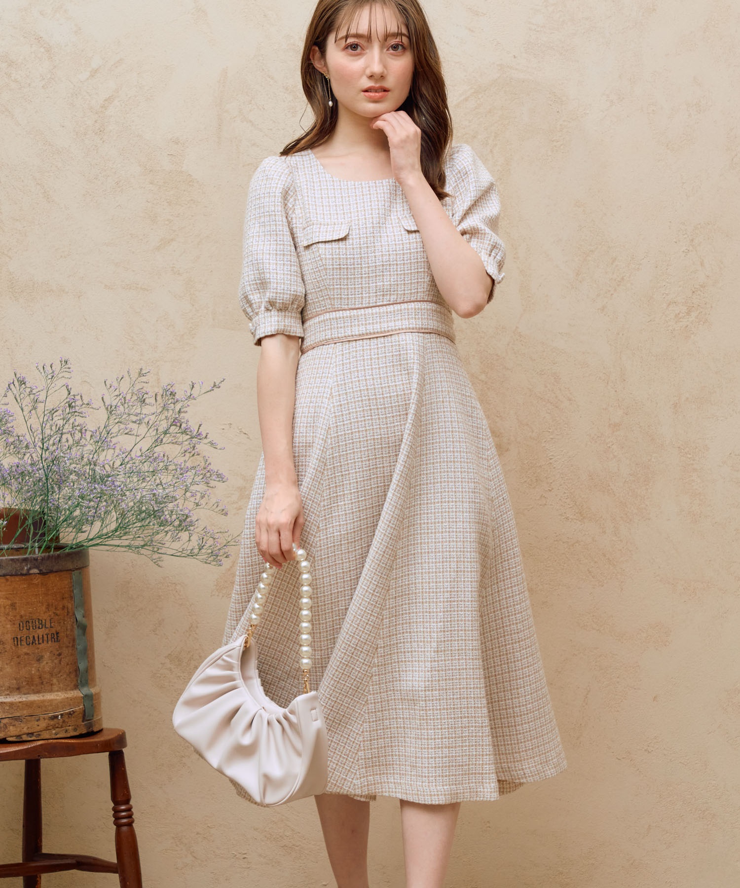 ツイードワンピース | ロングワンピース | NOELA OFFICIAL WEB STORE