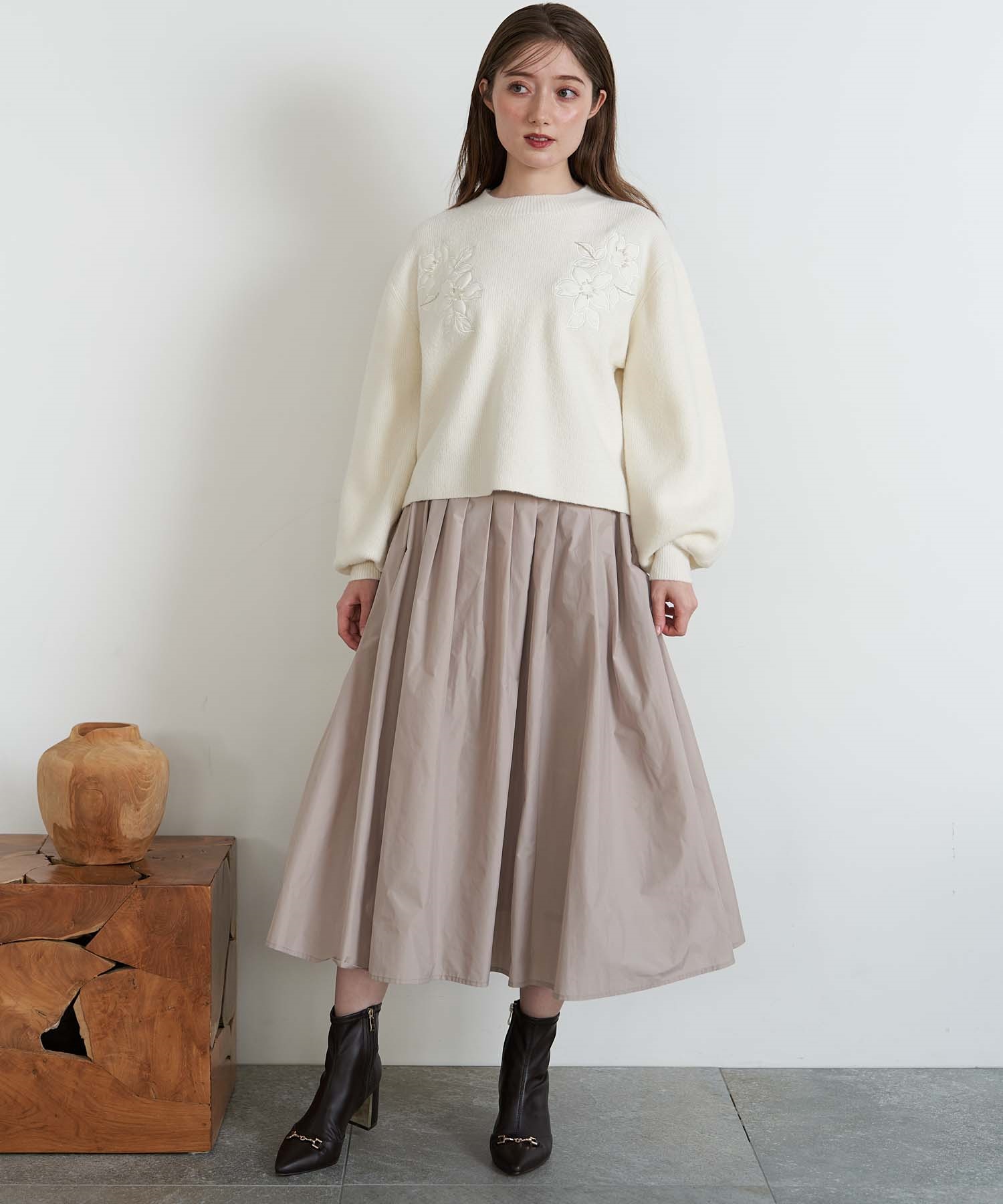 メモリータフタスカート | フレアスカート | NOELA OFFICIAL WEB STORE