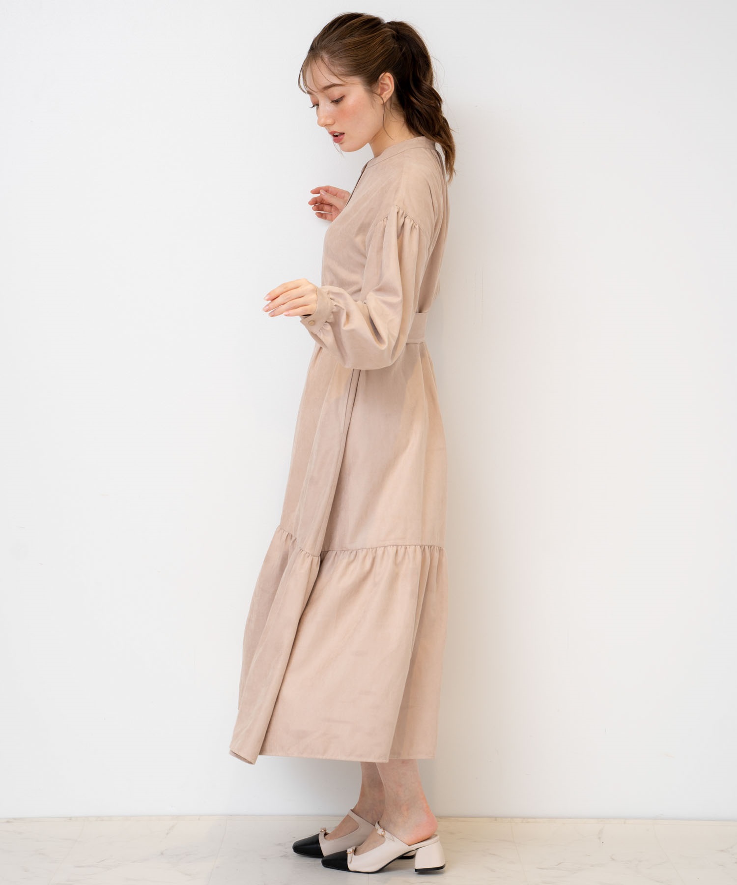 カラーティアードワンピース | ロングワンピース | NOELA OFFICIAL WEB