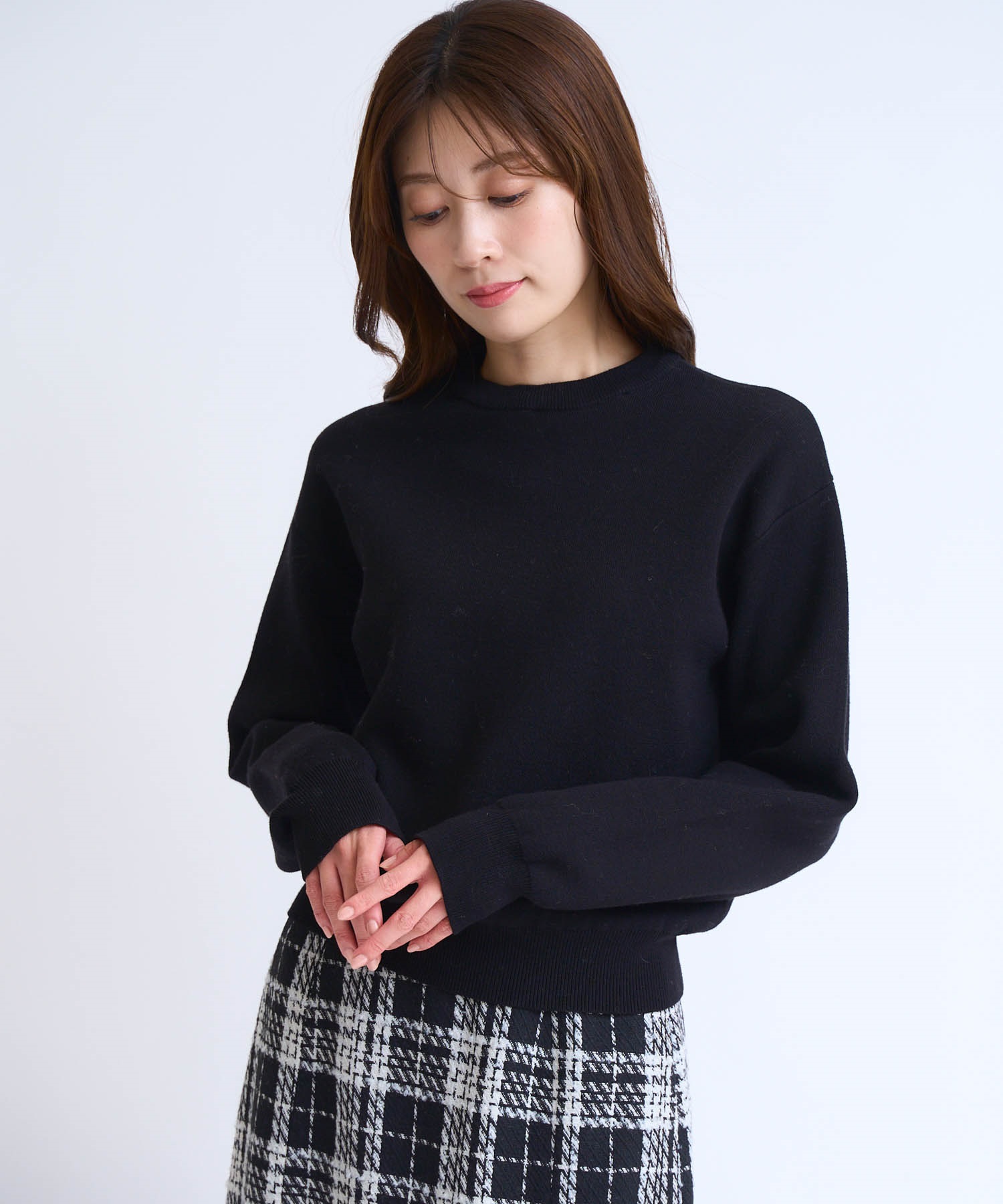 襟付きスウェットライクニット | ニット | NOELA OFFICIAL WEB STORE