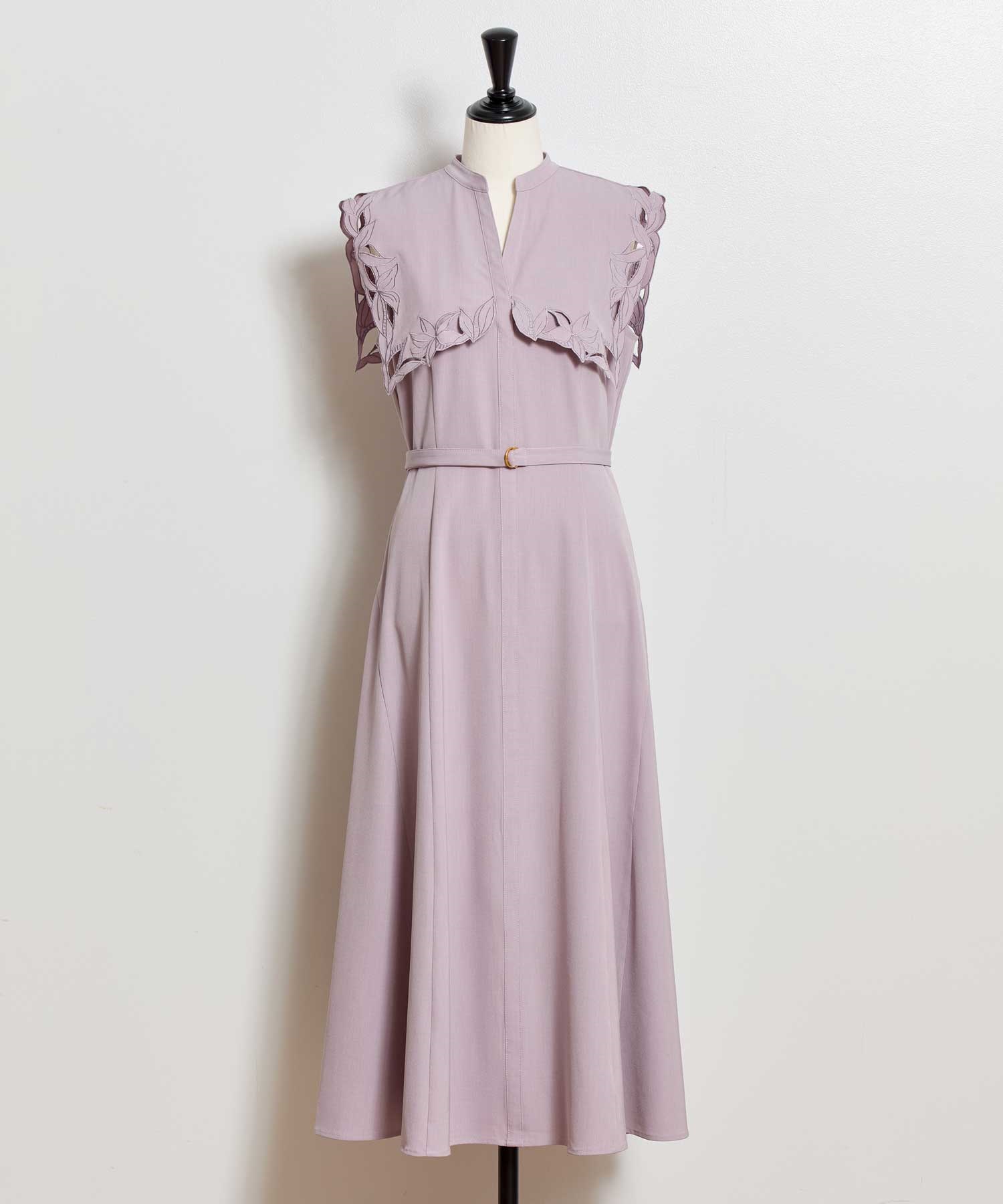 15周年】カットワークカラーワンピース | ロングワンピース | NOELA