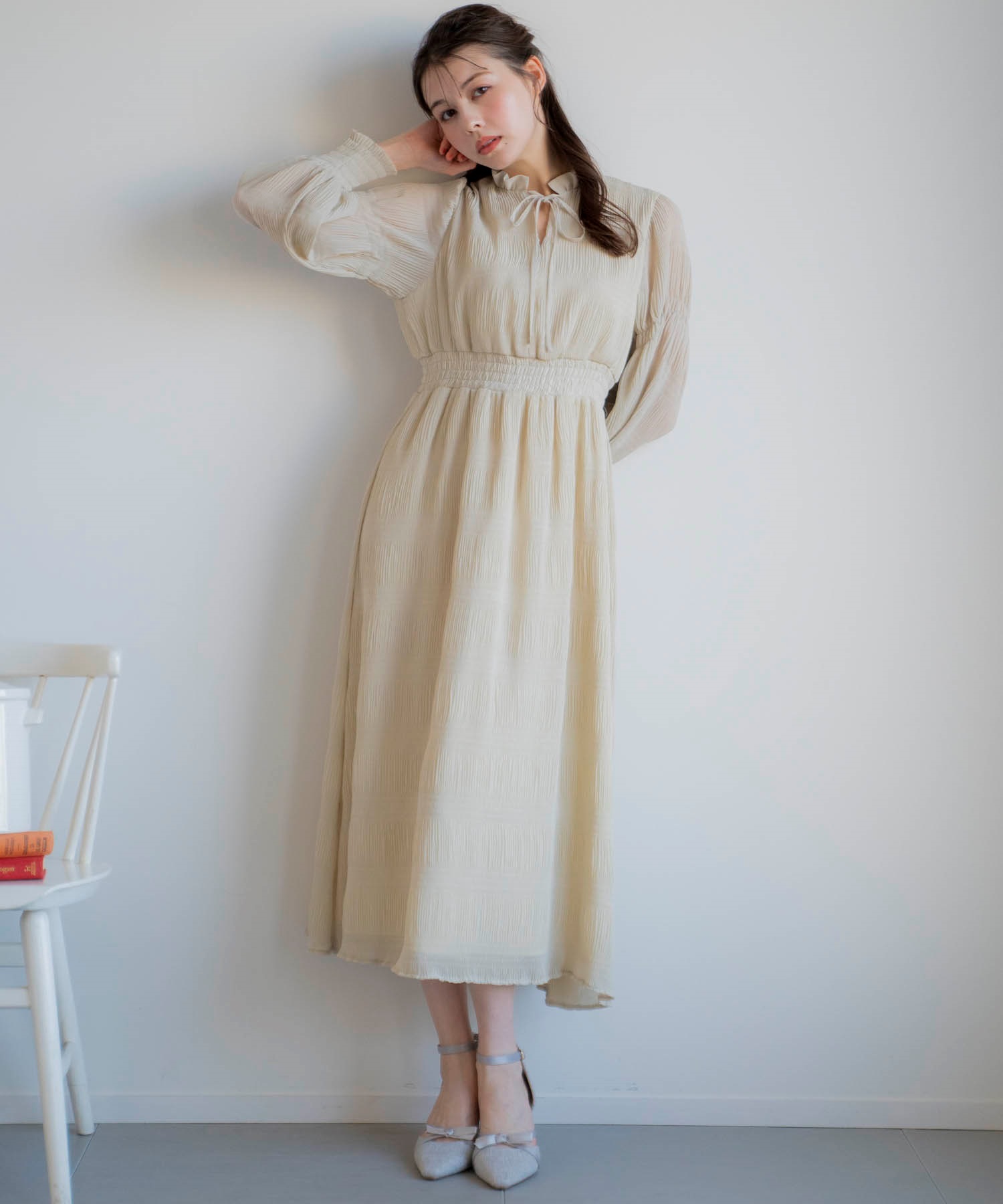 マジョリカプリーツワンピ | ロングワンピース | NOELA OFFICIAL WEB STORE