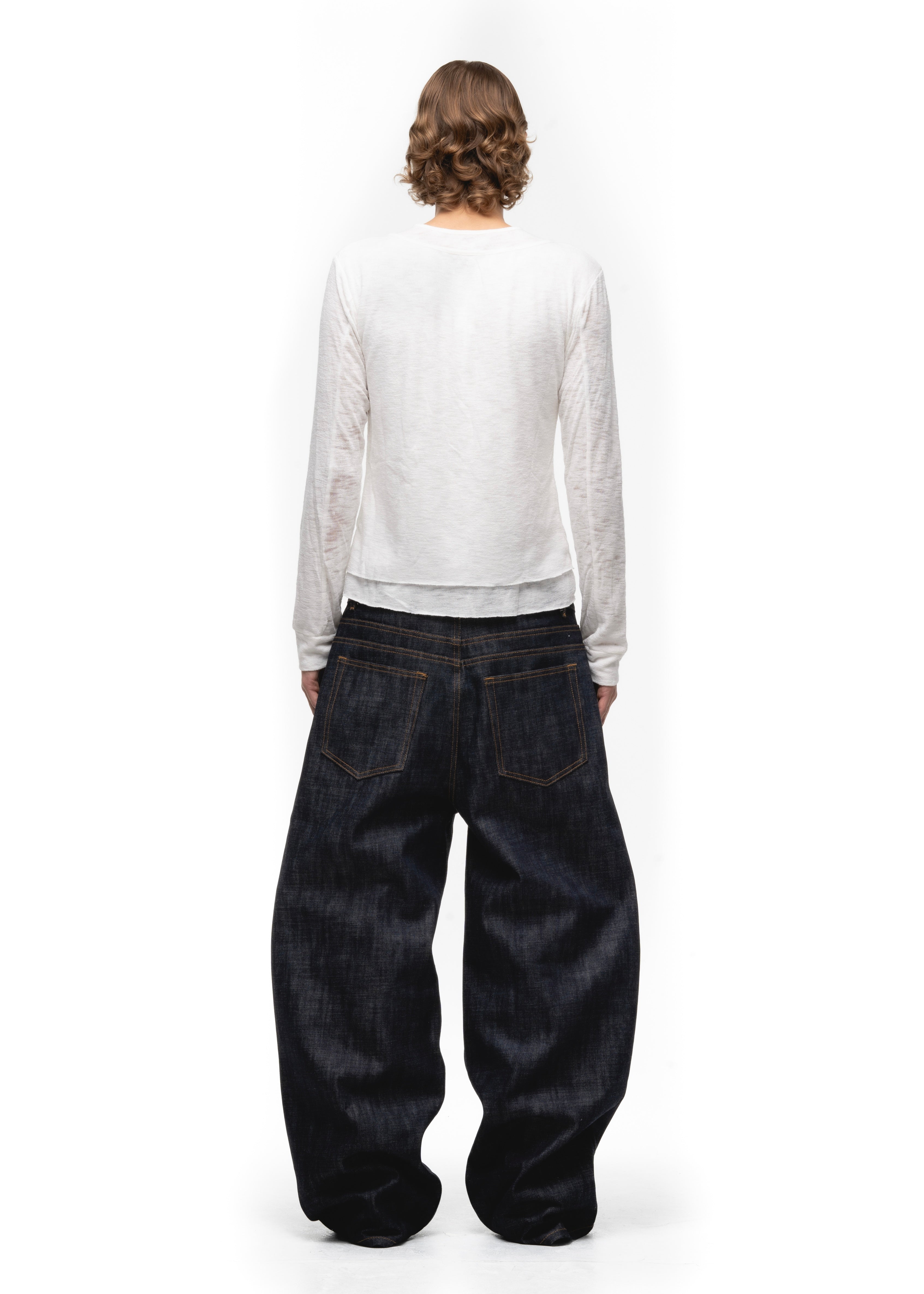 RAW DENIM JAPANESE LOOSE FIT BLUE – NO/FAITH STUDIOS