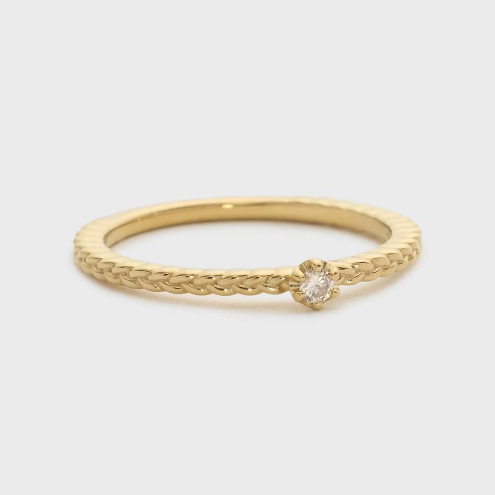 ゴールドダイヤモンドリング（0.04ct）｜リング｜ノジェス 公式